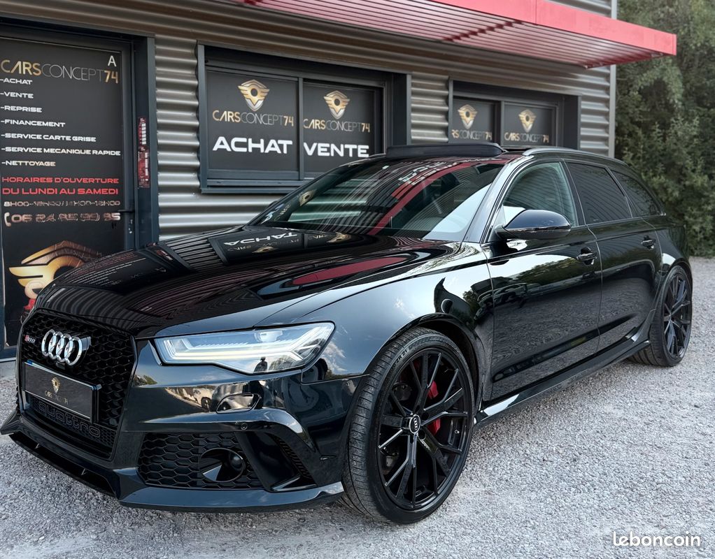 AUDI RS6 AVANT 4.0 TFSI Bi-Turbo 560CV Facelift Toit-pano/Caméra/Carbon/Bose/JA 21’/Matrix Led (image 1)