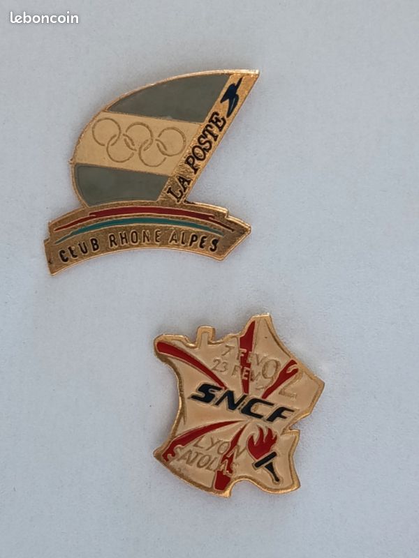 Transports - Pin´s SNCF / jeux olympiques Albertville 1992 (signé