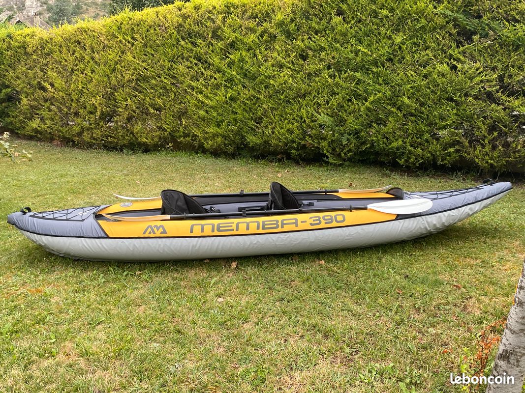 Kayak gonflable Memba 390 + gilet de sauvetage (image 3)
