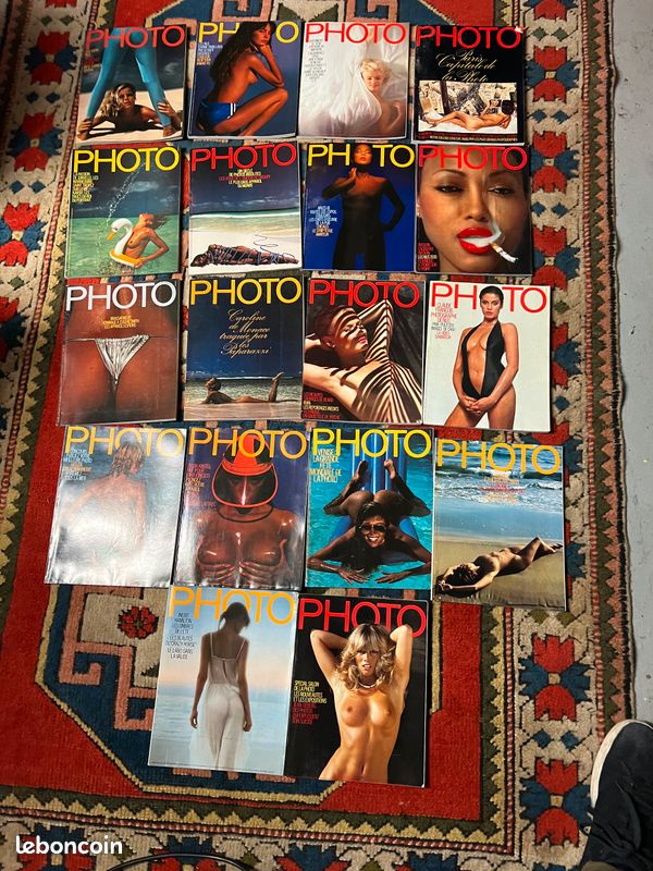 Lot de 18 Magazines PHOTO (image 1)