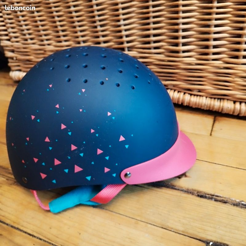Casque équitation Fouganza xs 58/52 cm (image 1)