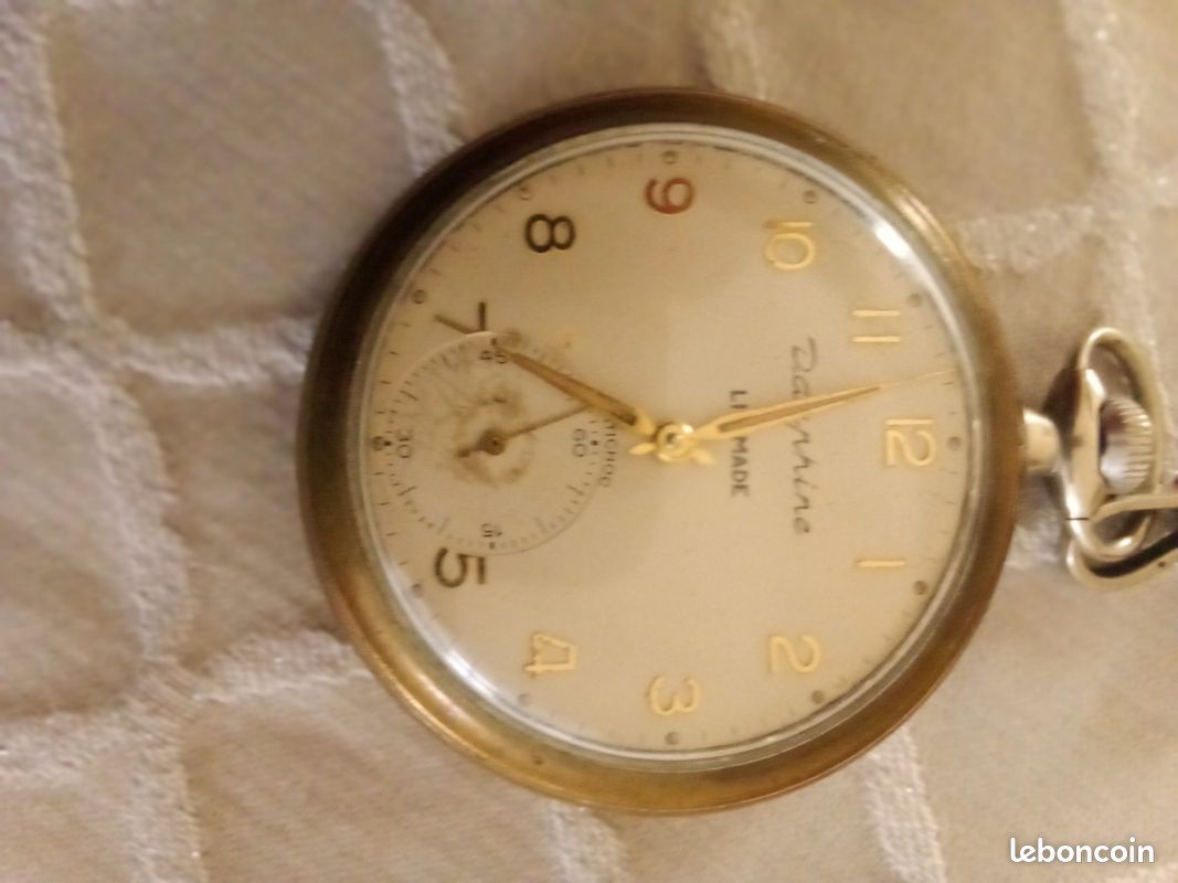 Montre à Gousset Ancienne LIP Dauphine Mécanique - Occasion En état De Marche