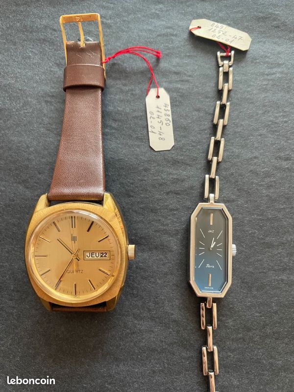 Lot de 6 montres vintage BULOVA Accutron + 1 Automatique – Ancien stock de bijouterie – Années 1970 (image 5)