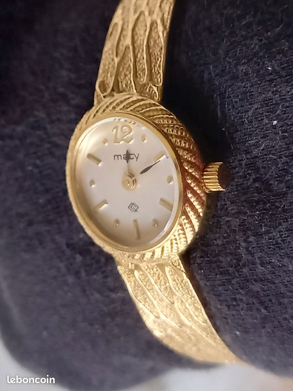 Montre Maty Femme Montre Femme Vintage Maty Plaque Or Montres Bijoux