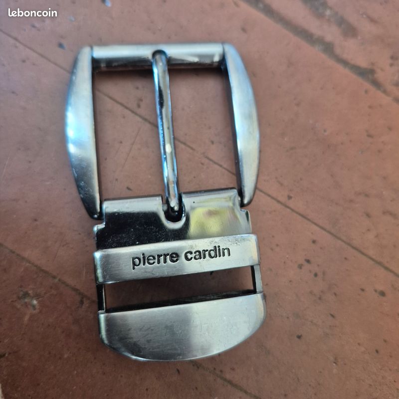Ceinture Homme Pierre Cardin - Gris - Taille 100 - Occasion Très Bon État