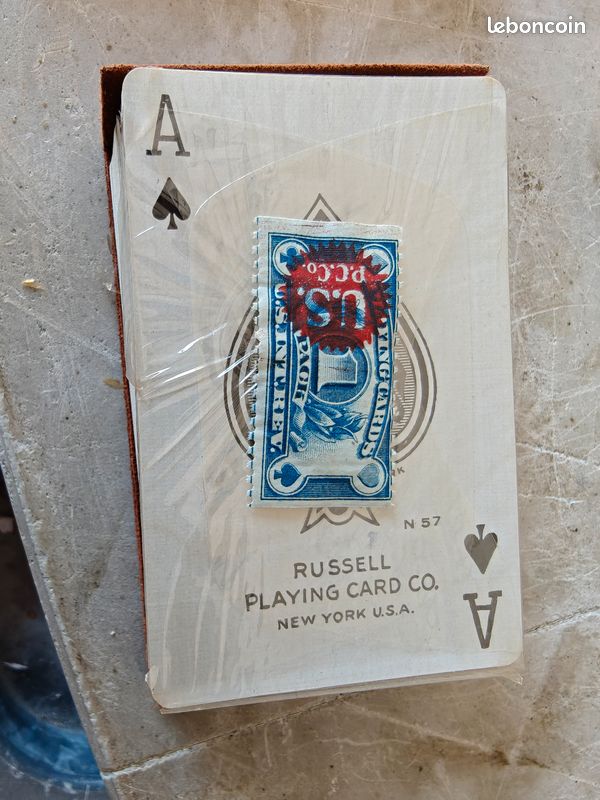 Paire D'anciens Compteurs à Carte Pour Jeux De Cartes - Marque M. Breveté SGDG