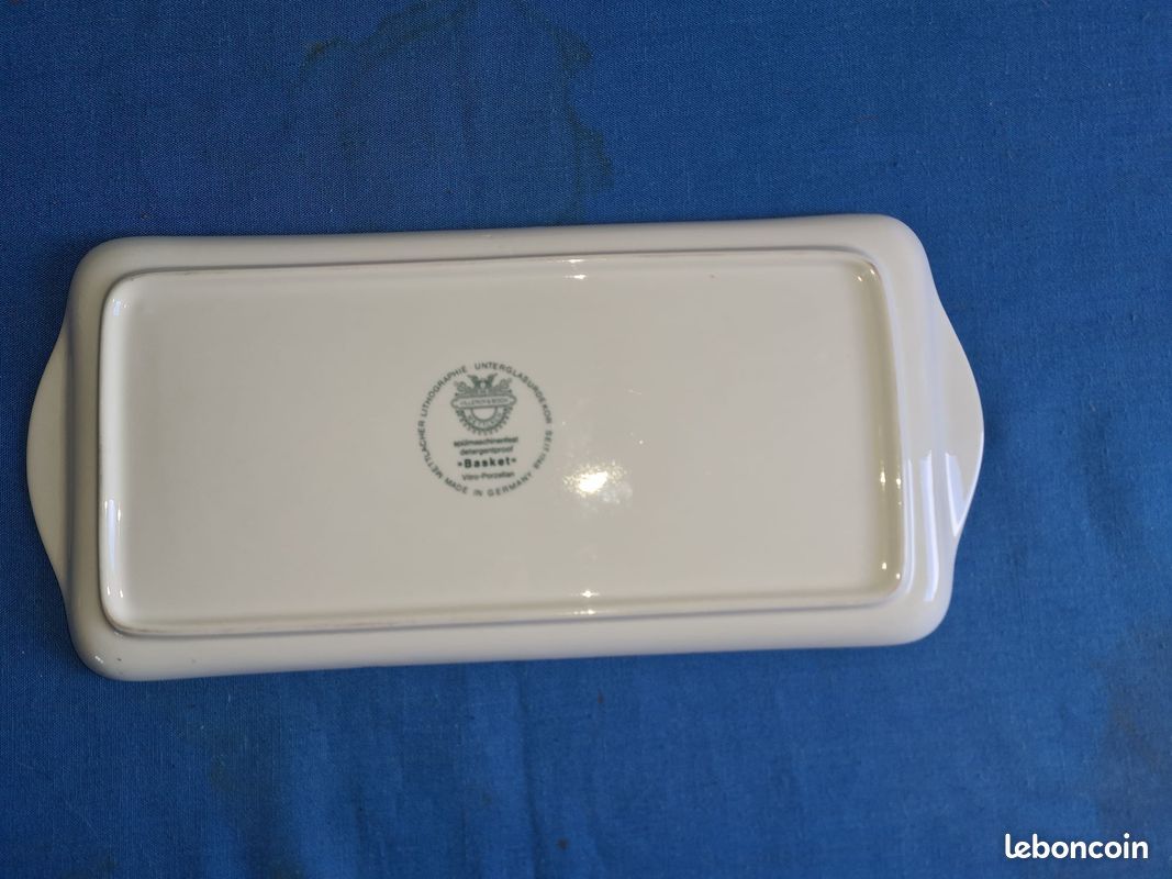Superbe plat a cake villeroy et boch modele basket (image 4)