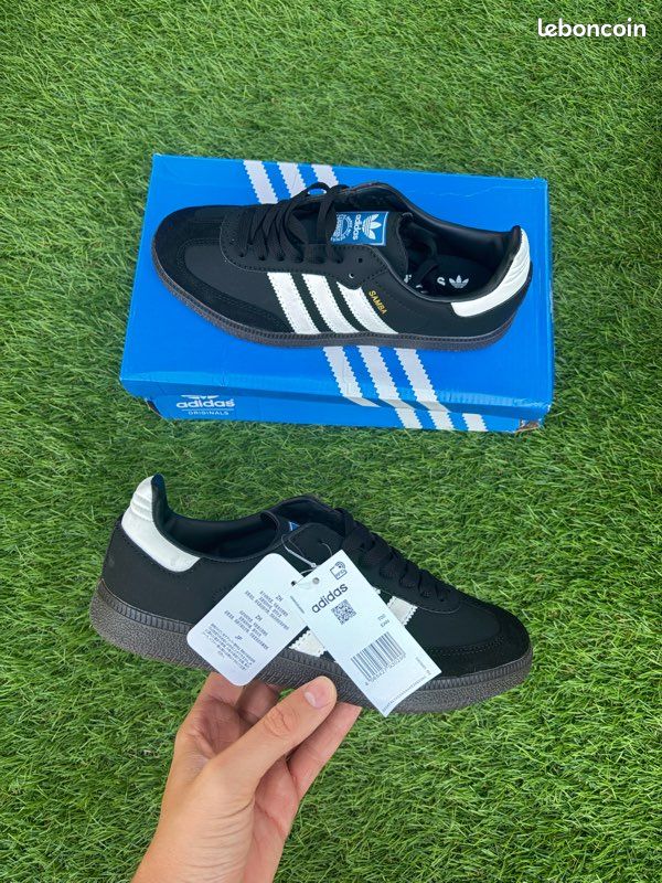 Adidas Samba noir (image 1)