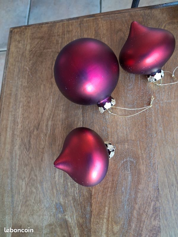 Lot de magnifiques boules de Noël (image 1)