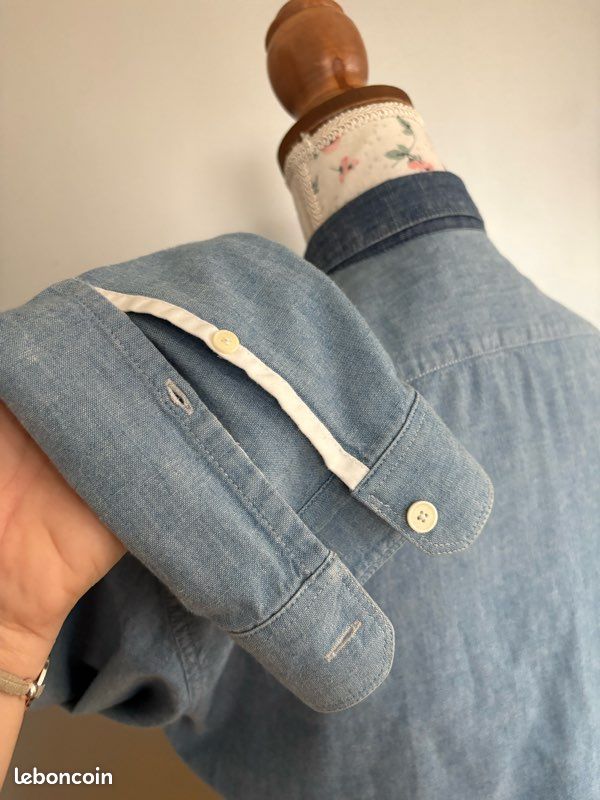 Chemise en jean - Sandro - Taille S (image 5)