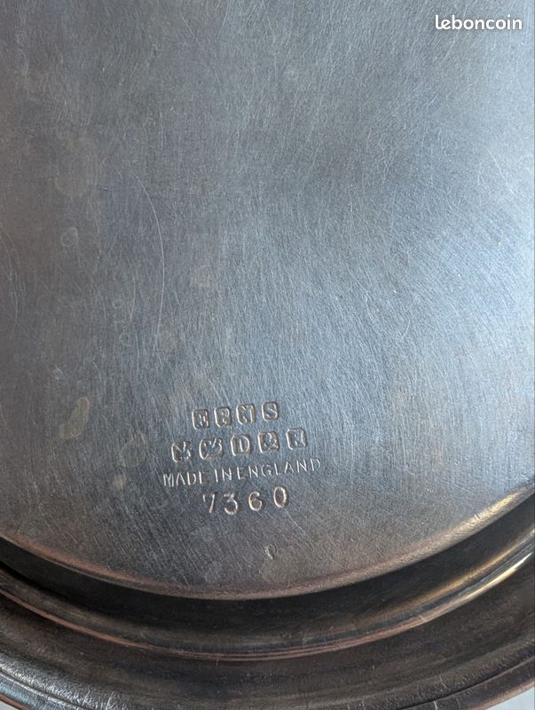Serviteur à caviar argenterie anglaise (image 8)