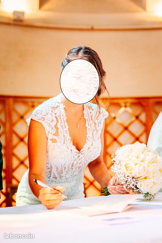 Robe de mariée Nicole Milano 38 ou 40 (image 4)