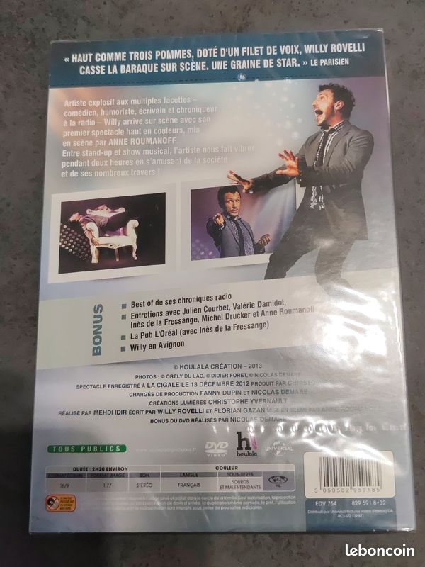 DVD spectacle Willy Rovelli en grand (image 2)