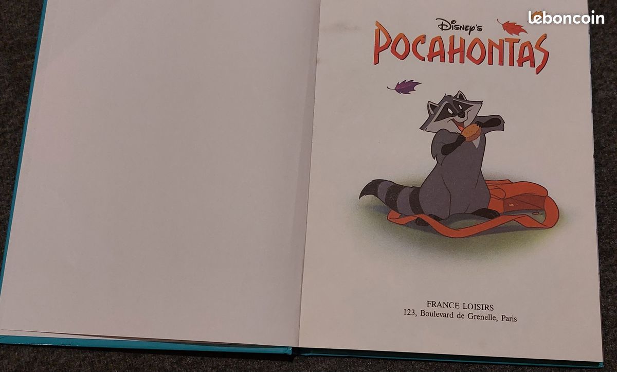 Livre Disney Pocahontas (image 2)