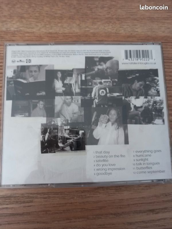 Cd pop rock Natalie Imbruglia White lilies island 2001 (image 2)