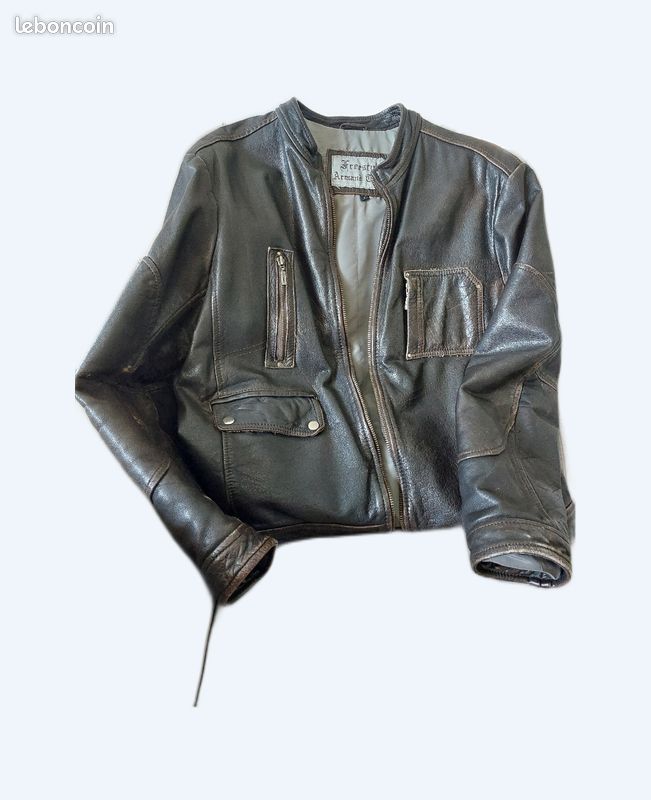 Blouson cuir (image 1)