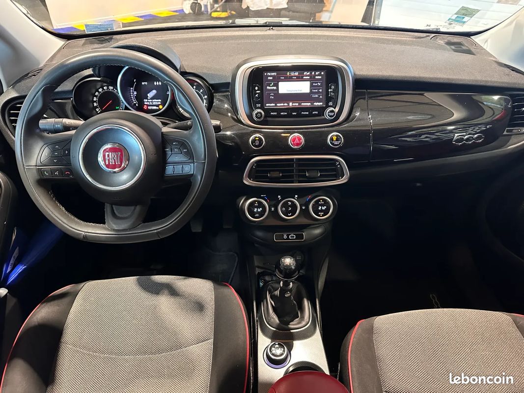FIAT 500X 1.4 140ch POPSTAR - 2016 - 129 000 km - DISTRI OK - SUIVI COMPLET - 1ÈRE MAIN (image 11)