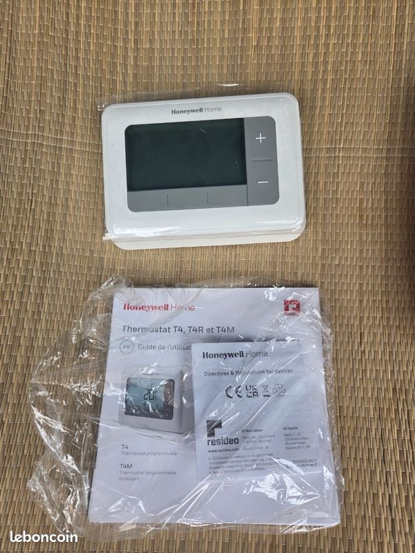 Thermostat Honeywell T4M Modulant – Neuf, Sous Emballage