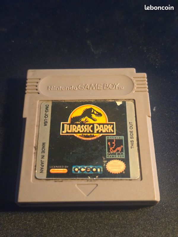 Jurassic Park - GB - Jeu Occasion Pas Cher