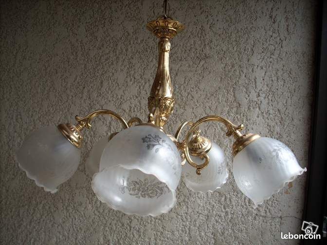 Lustre cuivre jaune (image 2)