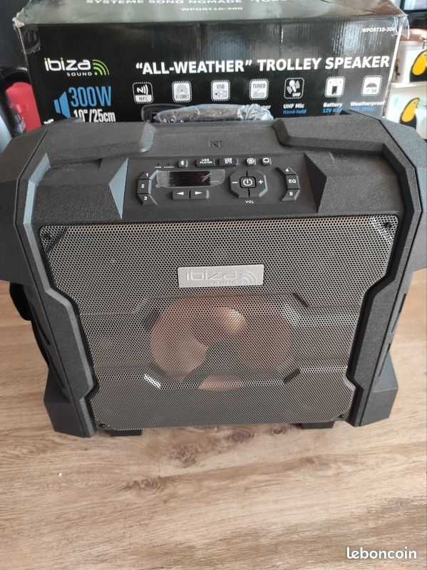 Enceinte Ibiza bluetooth usb (image 1)