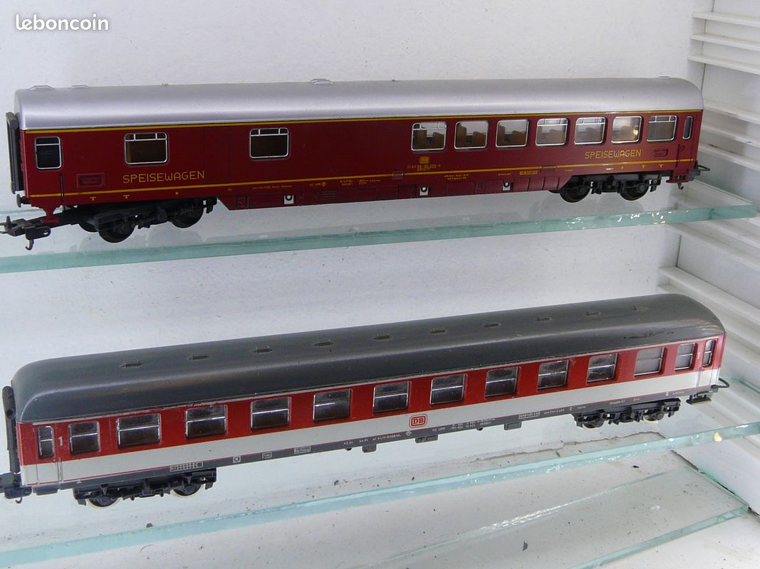 Lot De 4 Voitures Voyageurs LIMA - 3x 9114 Et 1x 9131 - Neuves Sous Boîte