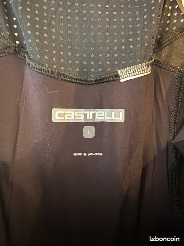 Cuissard vélo Castelli noir – Très bon état (image 3)