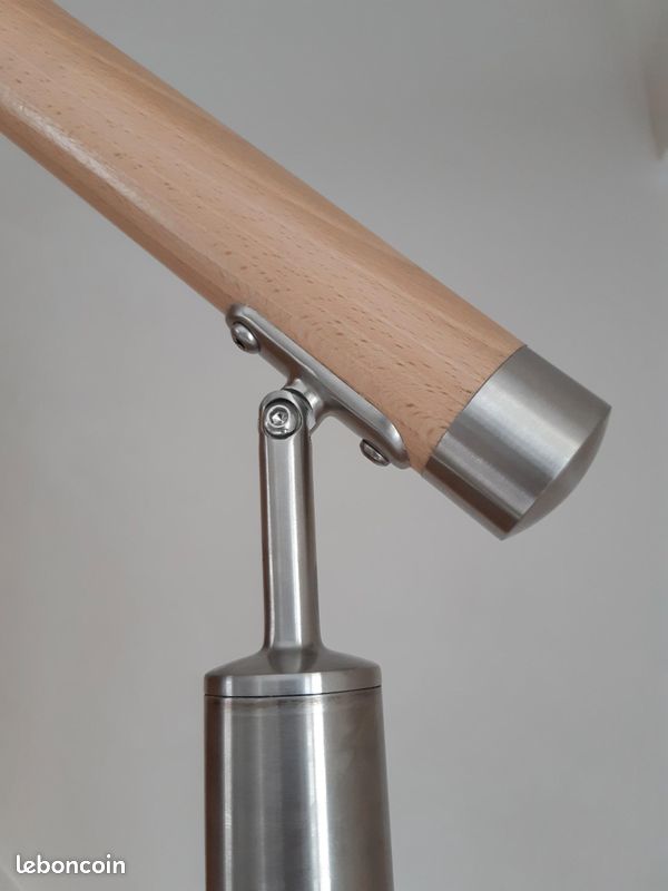 Support orientable inox main courante (image 3)
