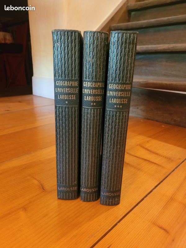 3 livres anciens de géographie Larousse (image 9)