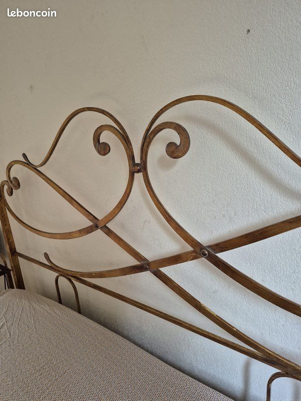 Cadre de lit + sommier électrique (image 3)