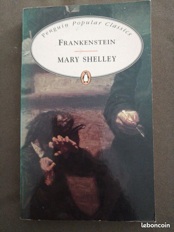 Livre de poche Frankenstein de Mary Shelley - Anglais (image 1)