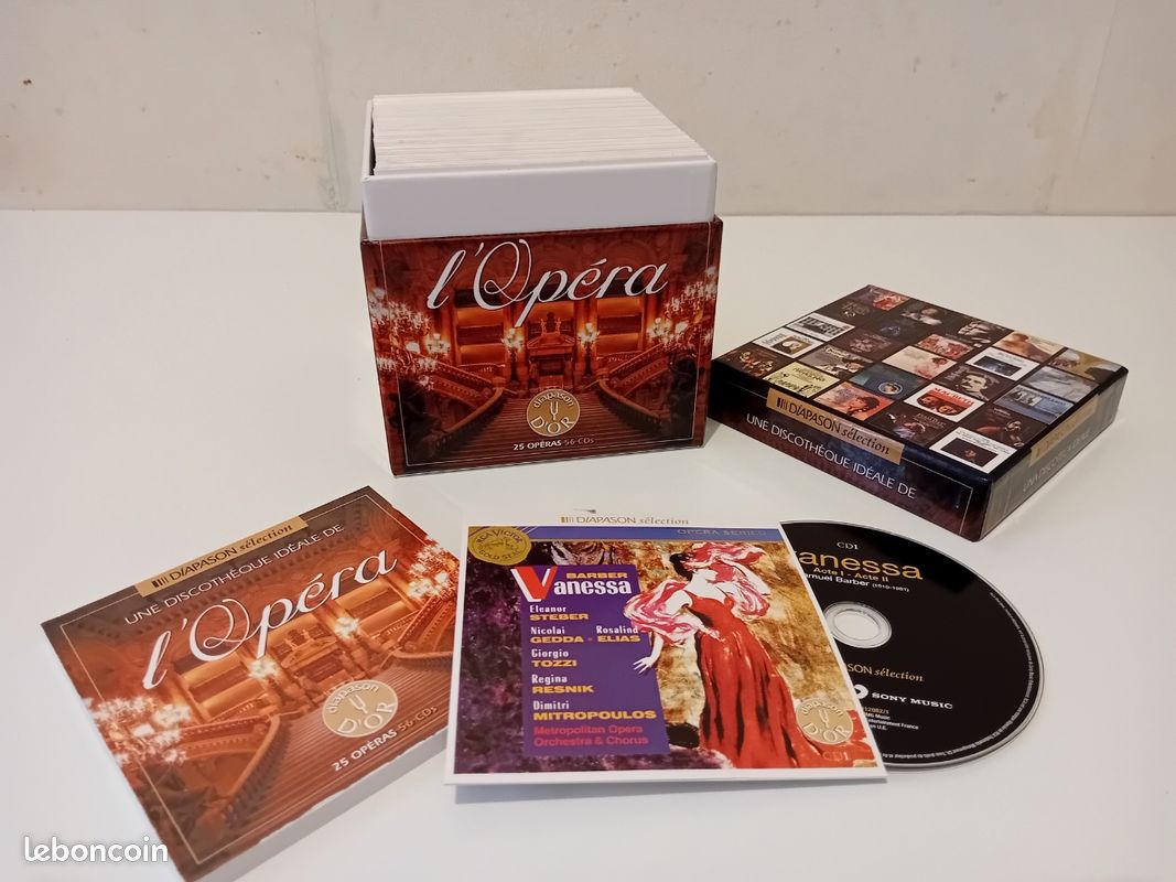 Coffret 56 CD - Une discothèque idéale de l'Opéra (Diapason / Sony) (image 2)