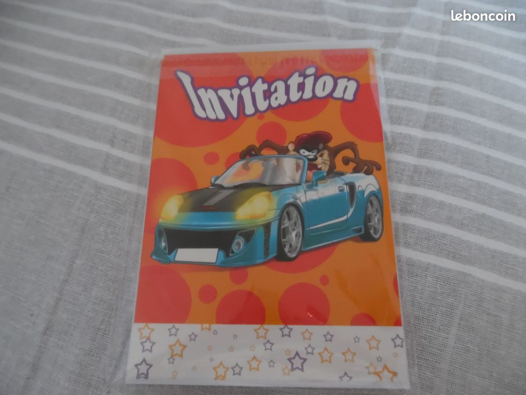 6 cartes d'anniversaire + enveloppe pour enfants neuf (image 1)