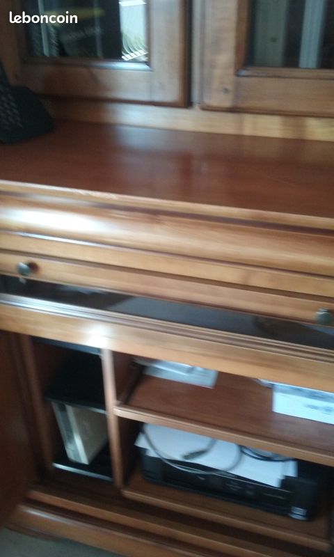 Meuble ordinateur +vitrine (image 2)