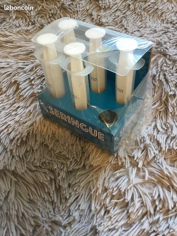 Shooters en forme de Seringue - GIFI - Arts de la table Shooters en forme de Seringue - GIFI - Arts de la table