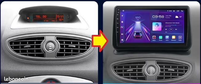 📱 CarPlay pour Clio 3 - Kit complet (image 3)