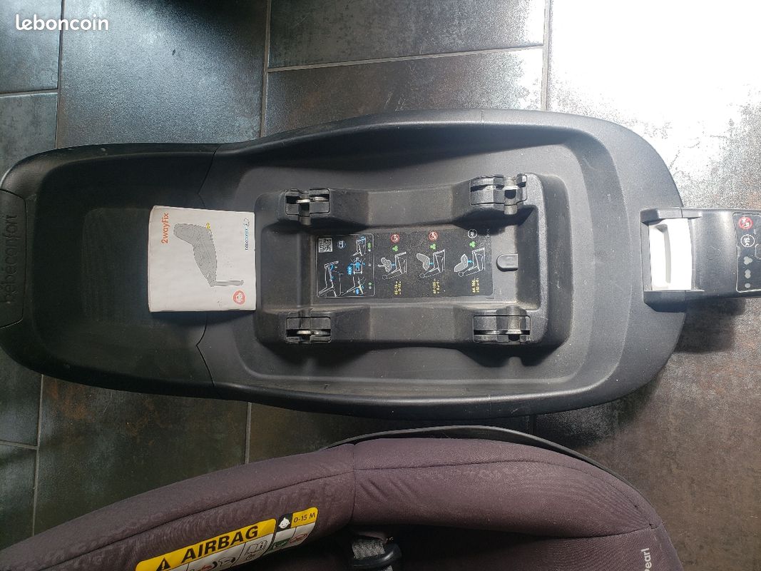 Siège auto Bébé Confort 2wayPearl et sa base Isofix (image 2)
