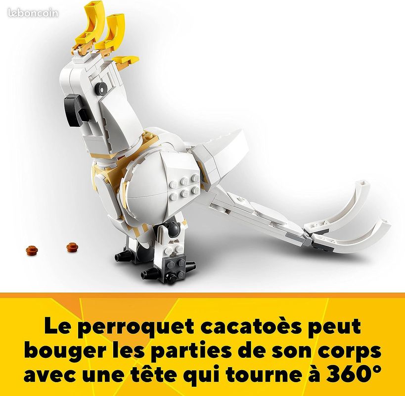 Spécial Lego Creator 3 en 1 + 2 autres constructions diy Pâques paque Lapin Oiseau Canard oeuf A découvir (image 4)