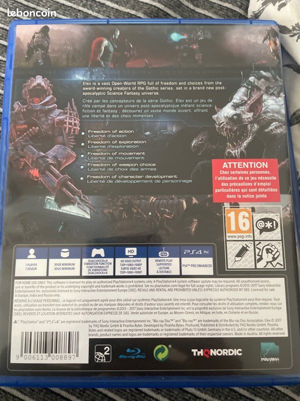 Ps4 ELEX THQ Nordic (image 2)