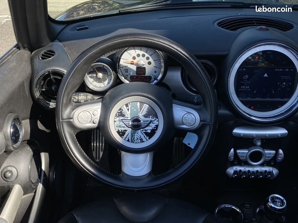 Mini mini cooper s 1.6l 163cv - carplay - capote/embrayage/volant moteur neuf - kit chaine ok (88000 km) (image 7)