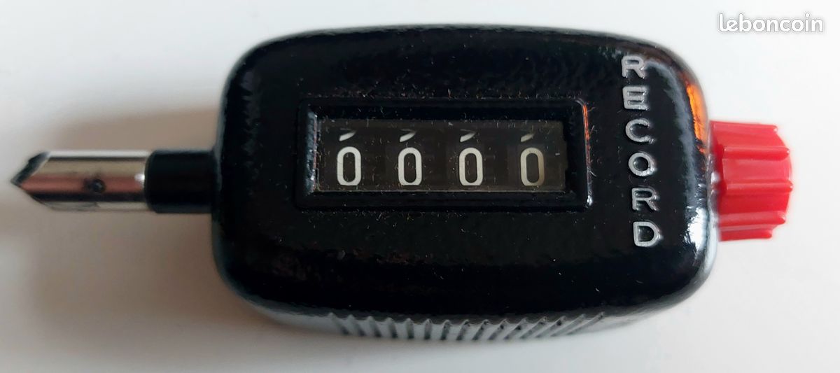 ANCIEN COMPTEUR ALPHA VIEILLE VOITURE KILOMETRIQUE IDENTIQUE JAEGER