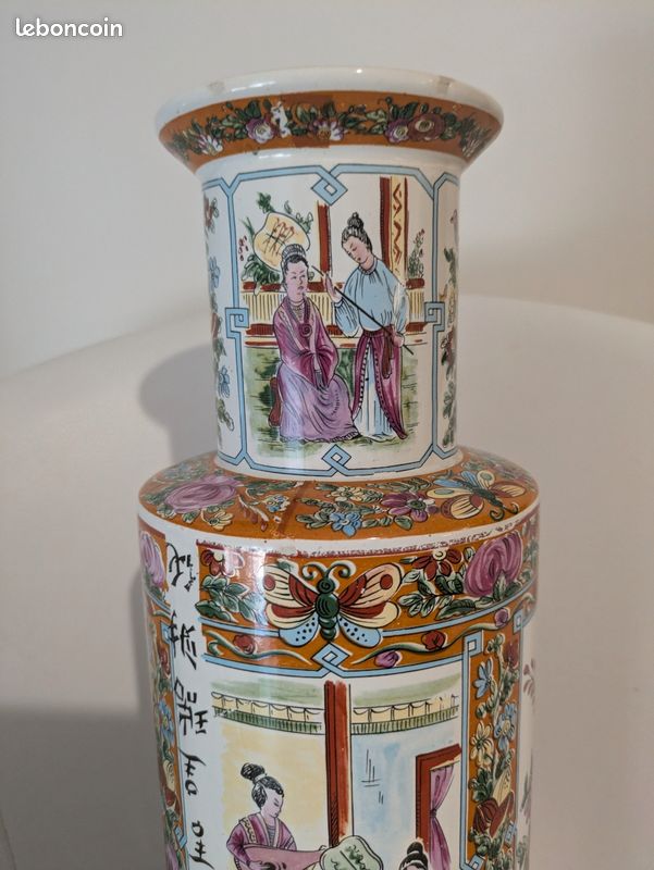 Vase japonais fleuri (image 4)