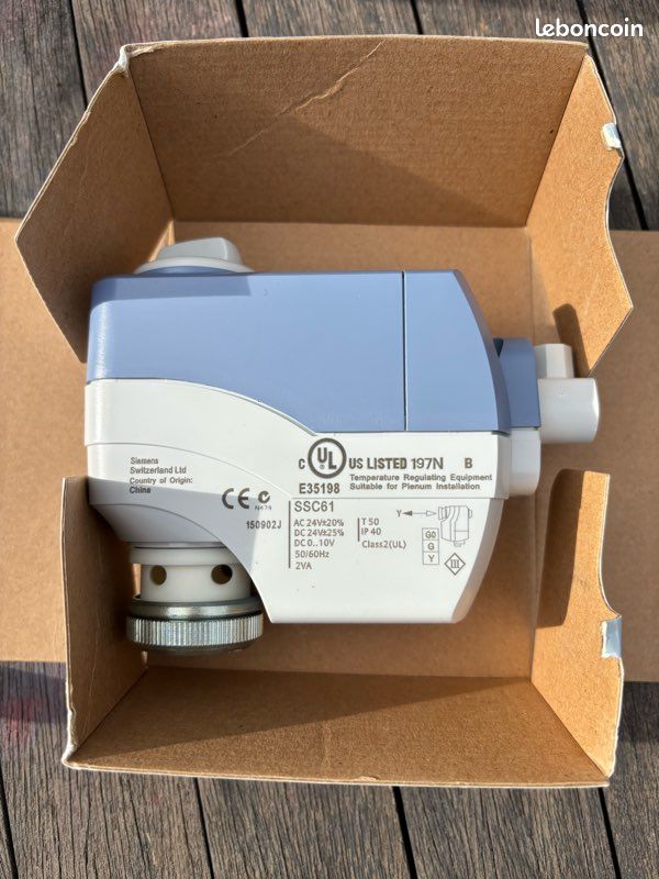 Actionneur De Soupape Siemens SAX61.03 - Neuf Dans Sa Boîte - Pour Chauffage, Régulation