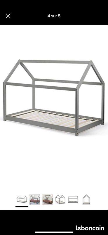 Lit cabane enfant (image 4)