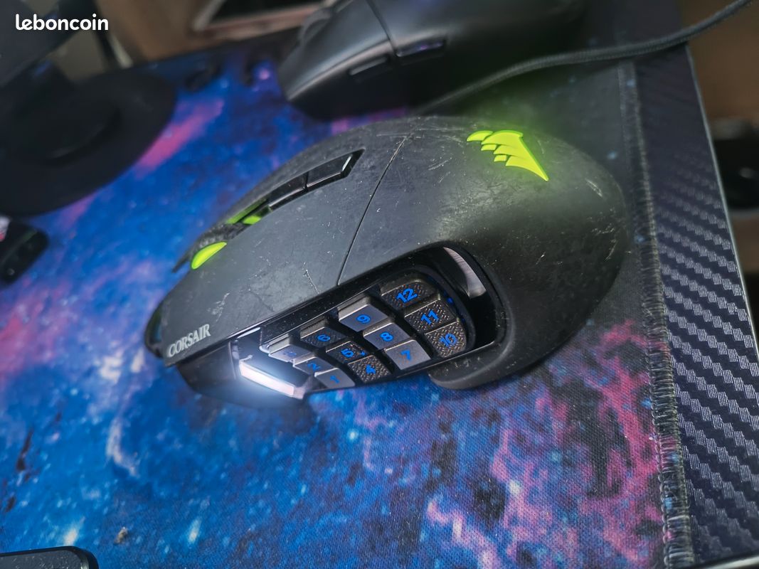 Souris corsair scitar rgb elite (image 2)