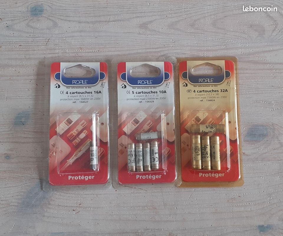 Lot de fusibles à voyant (image 1)