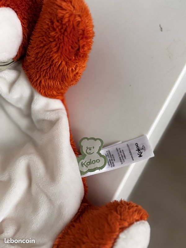 Lot de 3 peluches / doudous (Kaloo, Ebulobo, Tiny Love) - Très bon état (image 8)