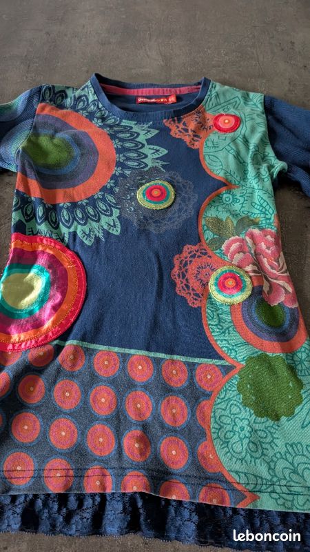 Tee-shirt manches longues Desigual 11/ 12 ans (image 19)