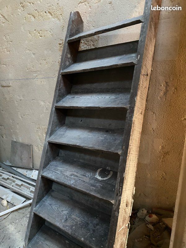 Escalier bois massif 80cm (image 1)