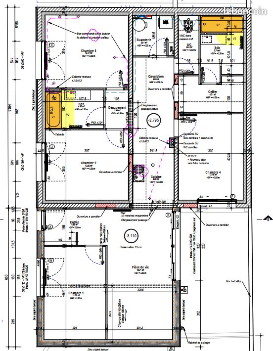 Maison 5 pièces 115 m² · à Orvault · 115 m² · 1 450 €/mois